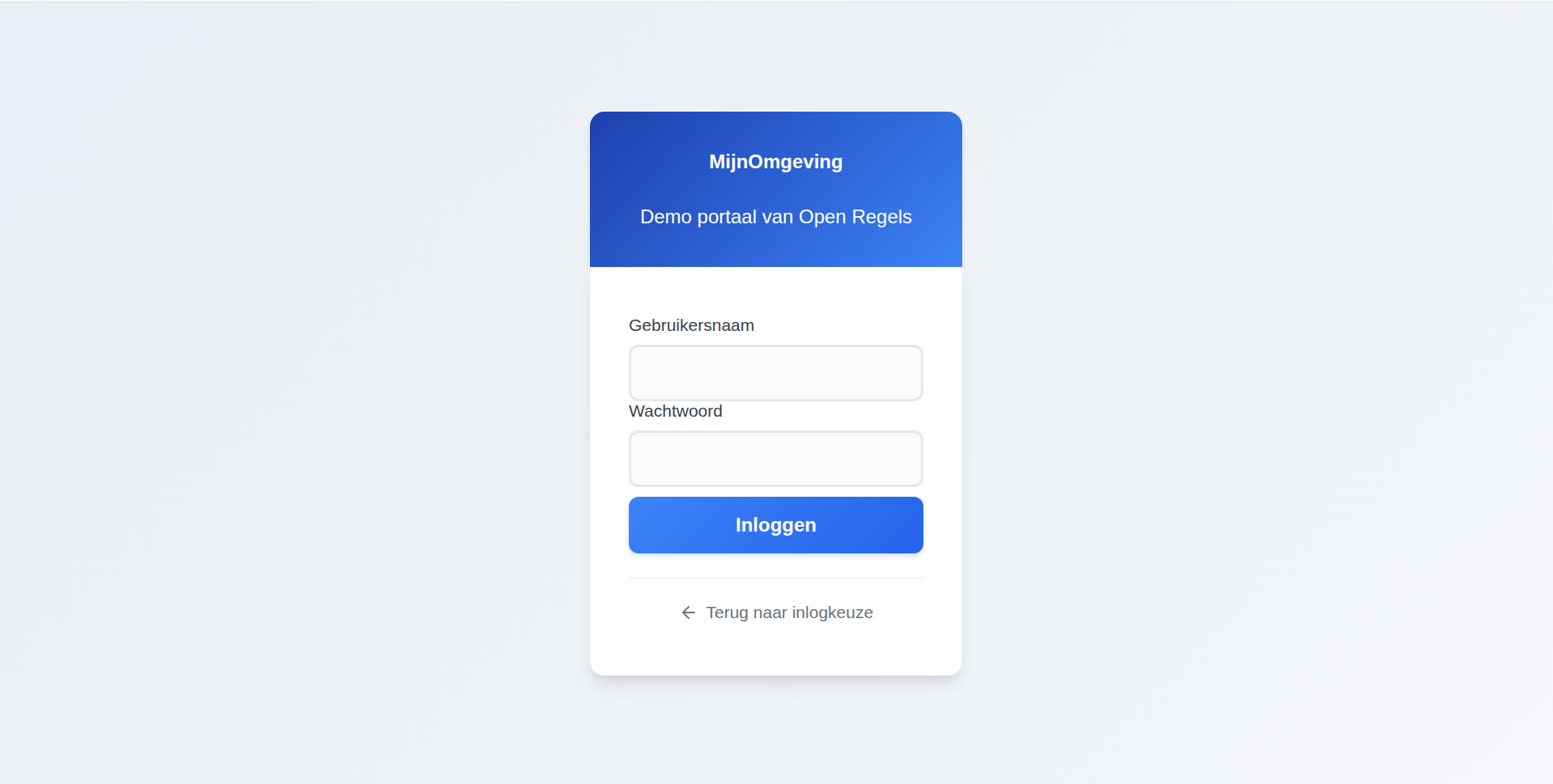 Screenshot: Keycloak Custom Theme Login Page